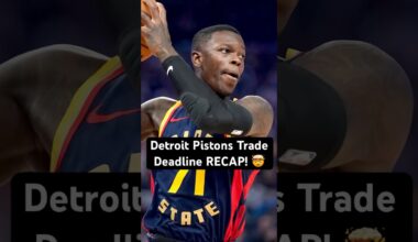 How would you grade the Detroit Pistons trade deadline? #detroitpistons #nba #shorts