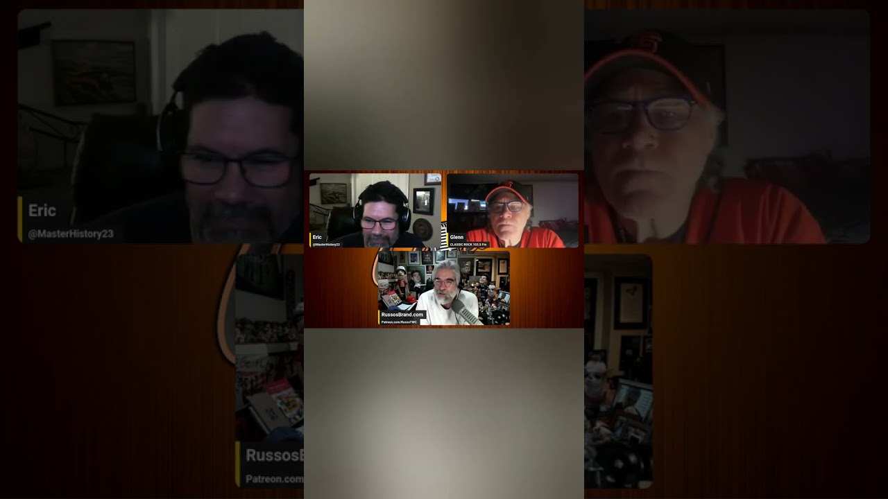 Vince Russo joins the show to talk San Francisco Giants baseball #sfgiants #giantssportstalklive