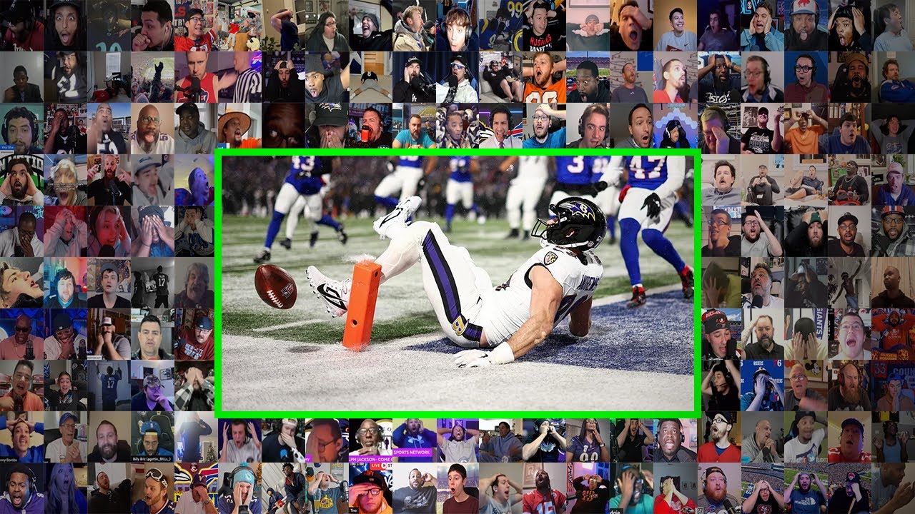 Mark Andrews Sells LIVE REACTIONS featuring 120 channels!  Baltimore Ravens vs Buffalo Bills | AFC