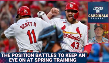 Which Position Battles To Keep An Eye On This Spring For The St. Louis Cardinals