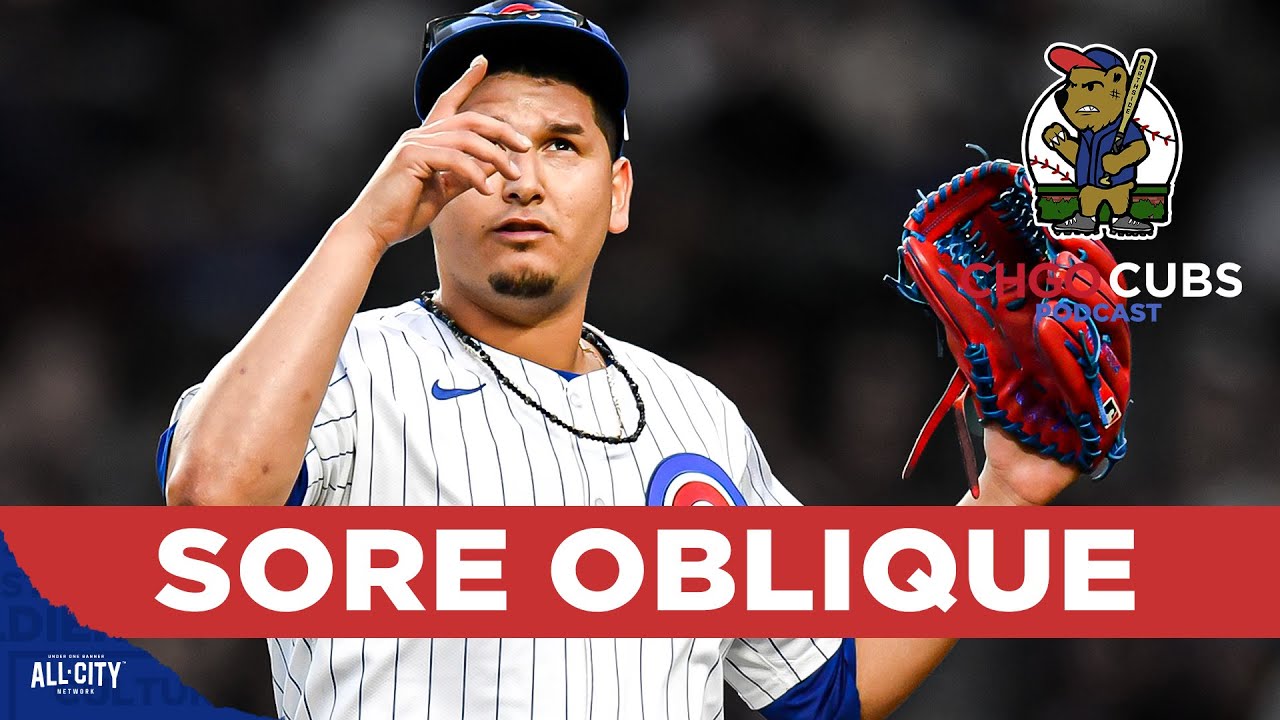 Javier Assad dealing with sore oblique to open Chicago Cubs camp | CHGO Cubs Podcast