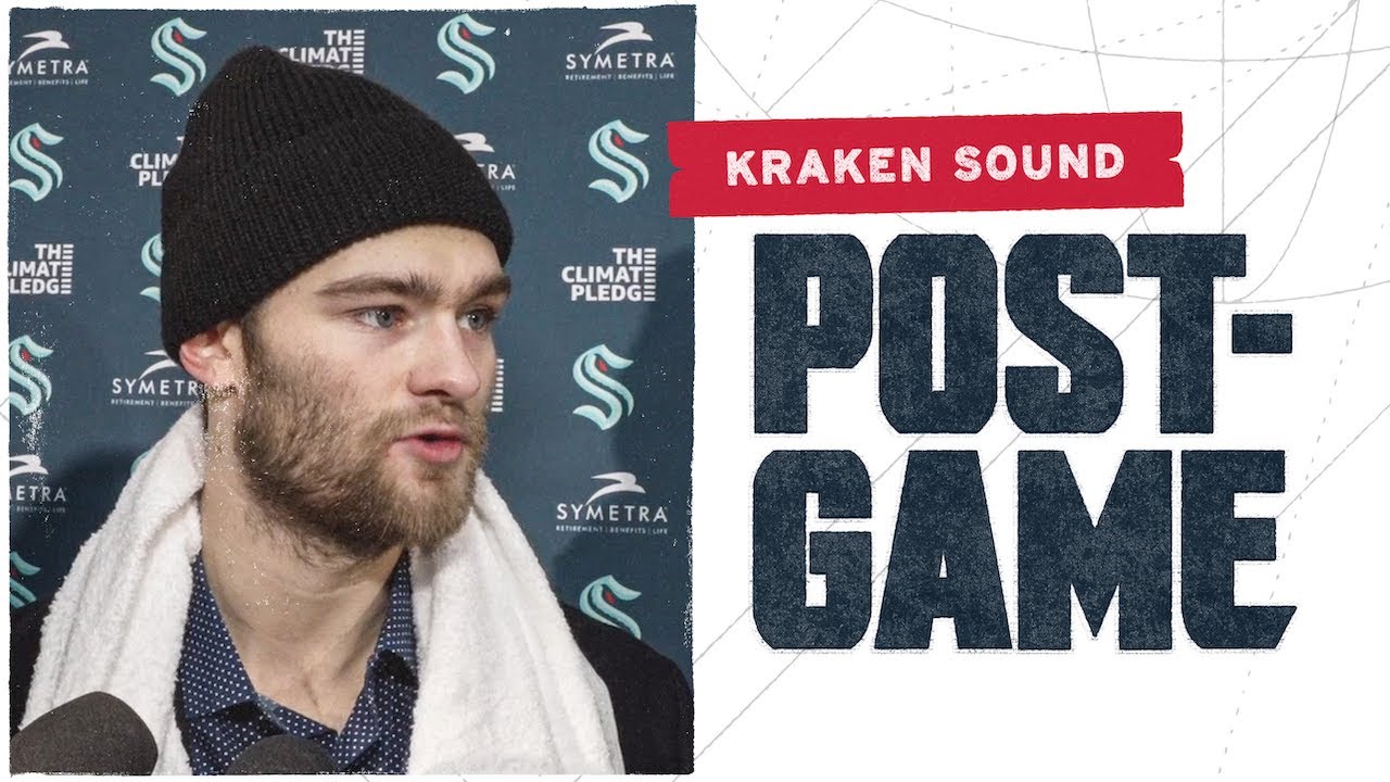 Postgame Sound | Matty Beniers, Shane Wright & Coach Bylsma | February 8, 2025