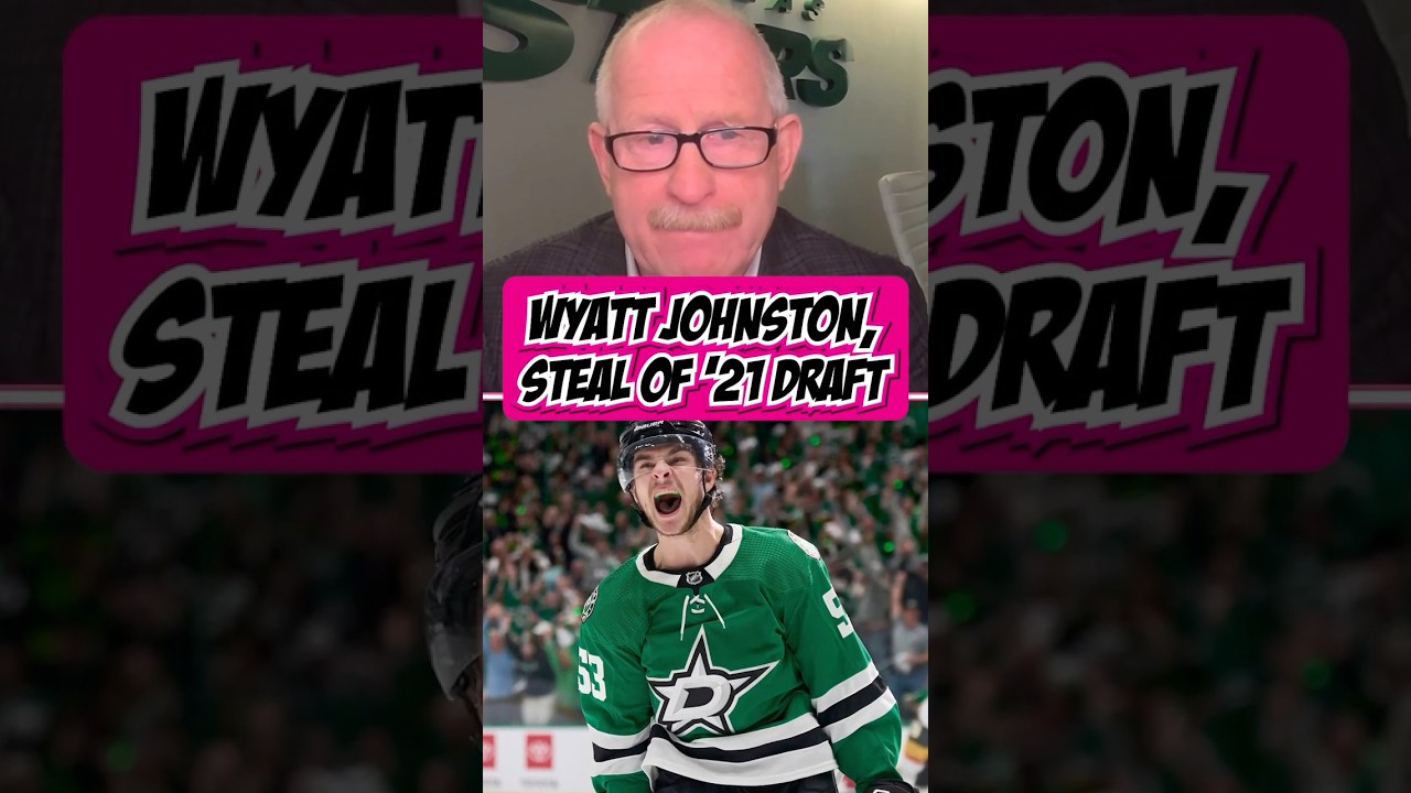 The Dallas Stars have an elite scouting staff picking up Wyatt Johnston on the 23rd pick ⭐️
