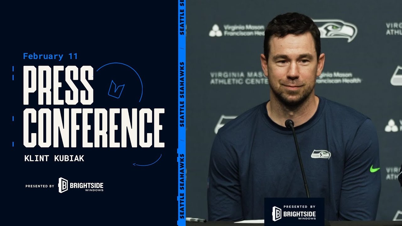 Klint Kubiak: "I'm Really Fortunate To Be A Seattle Seahawk" | Press Conference - February 11, 2025