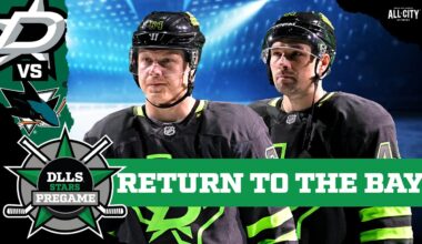 Dallas Stars at San Jose Sharks | DLLS Stars Pregame