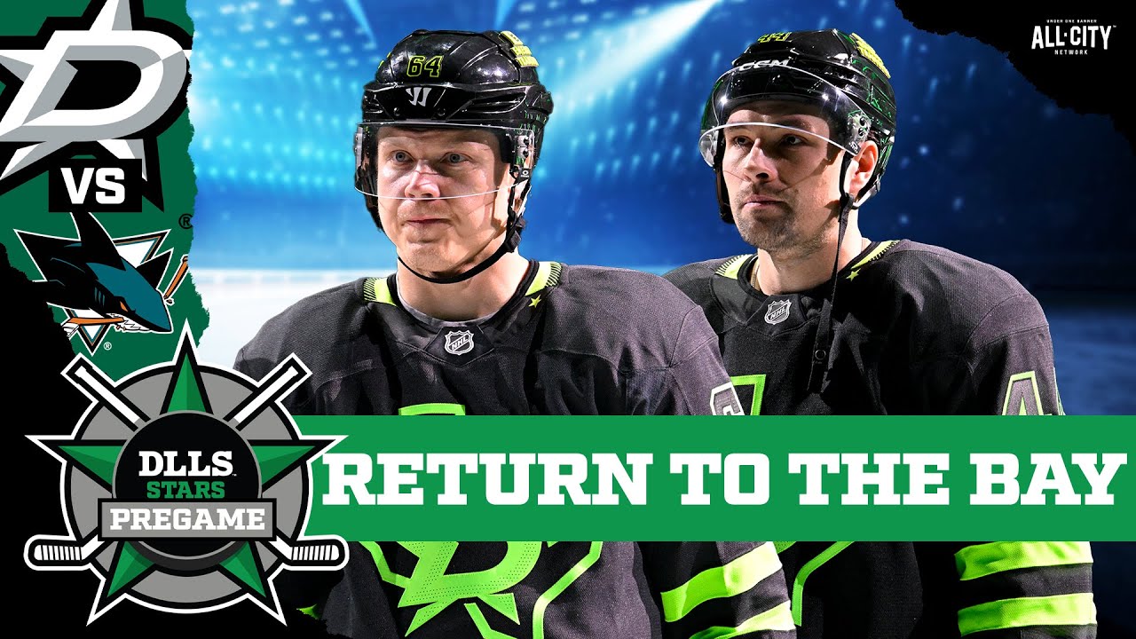 Dallas Stars at San Jose Sharks | DLLS Stars Pregame