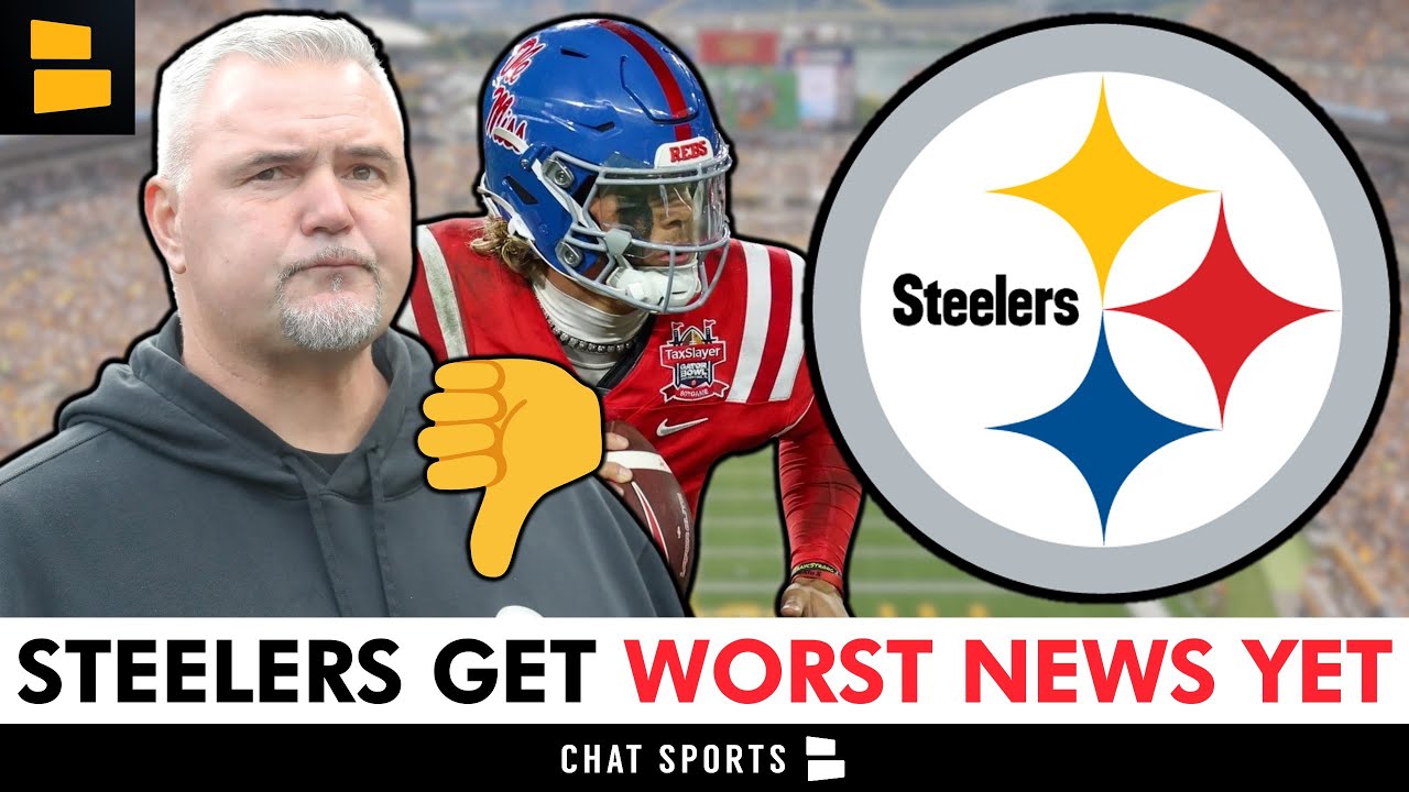 Steelers Fans Just Got The WORST NEWS YET This Offseason + Draft Jaxson Dart In RD1 of The Draft?