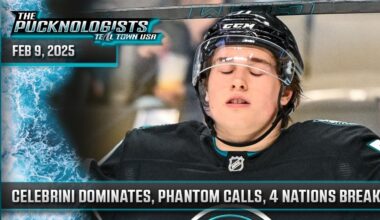 Celebrini Dominates Week, Phantom Calls, 4 Nations Break - The Pucknologists 238