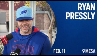 Ryan Pressly details his relationship with Cubs pitching coach Tommy Hottovy