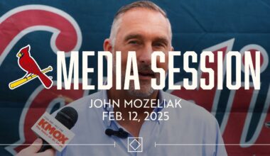 Media Session: John Mozeliak | February 12, 2025 | St. Louis Cardinals