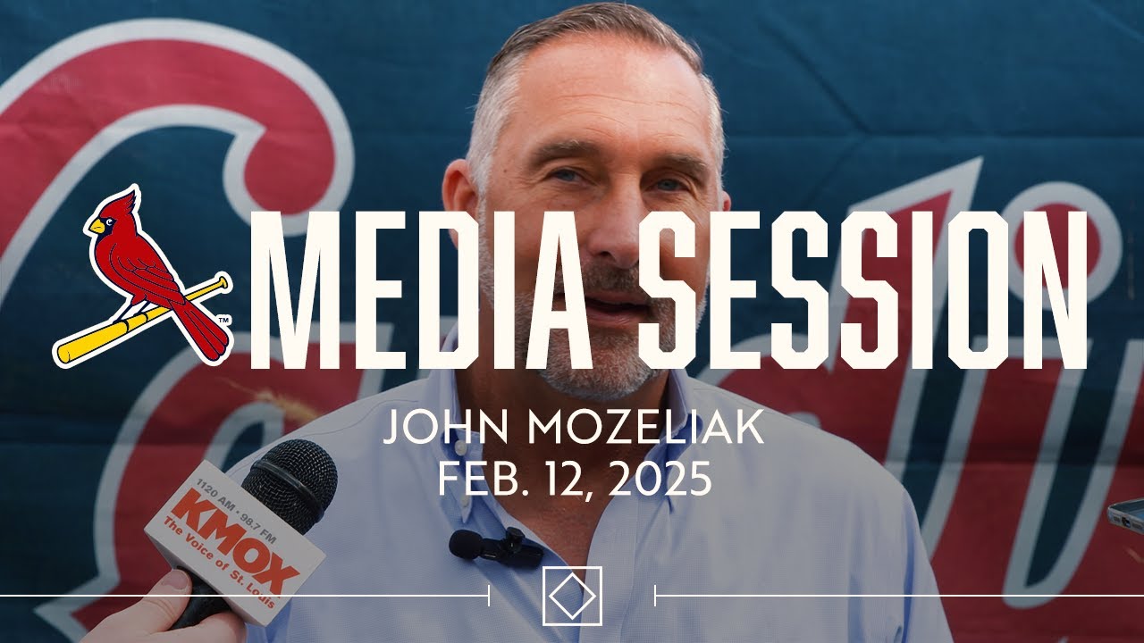 Media Session: John Mozeliak | February 12, 2025 | St. Louis Cardinals