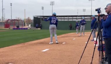 Kumar Rocker Throw Bullpen Session with Texas Rangers! (2025 MLB Spring Training)