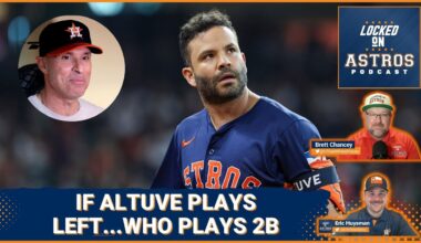 Astros: If Altuve plays left field...who plays second base?