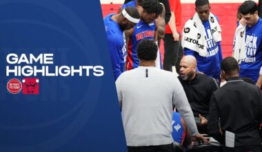 Full Game Highlights | Pistons Win in Chicago (again)
