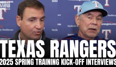 Bruce Bochy & Chris Young Discuss The State of Texas Rangers at First Day of Spring Training 2025
