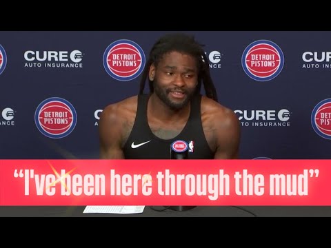 Pistons Isaiah Stewart After Big Win Over Joel Embiid + Sixers: “I've been here through the mud”