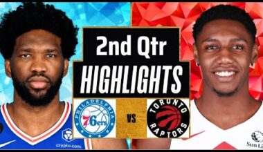 Philadelphia 76ers vs. Toronto Raptors Full Highlights 2nd Qtr | Feb 11 | 2025 NBA Highlights