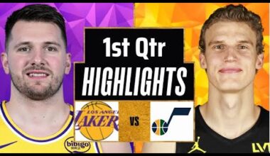 Los Angeles Lakers vs. Utah Jazz Full Highlights 1st Qtr | Feb 12 | 2025 NBA Highlights
