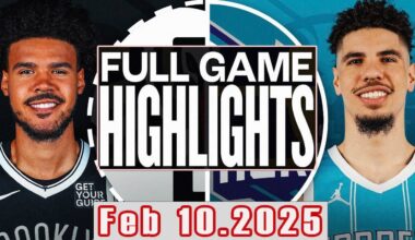 Brooklyn Nets Vs Charlotte Hornets Full Game Feb 10,2025 NBA Season 2024-25