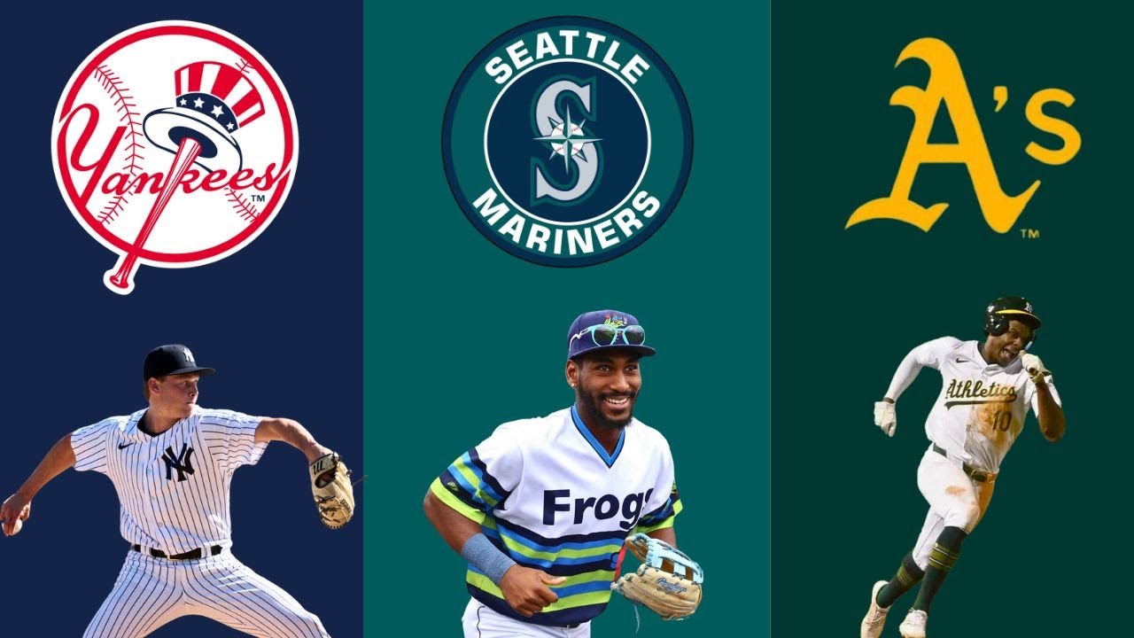 NEXT BIG 3 PROSPECTS 2025: YANKEES, ATHLETICS & MARINERS | #fantasybaseball #nextbig3 #prospects