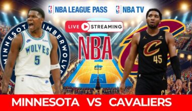 MINNESOTA TIMBERWOLVES vs CLEVELAND CAVALIERS | LIVE Play-By-Play - NBA