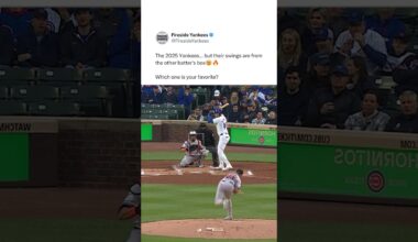 The 2025 Yankees... but their swings are from the other batter's box🤯🔥 #yankees