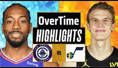 LA Clippers vs Utah Jazz Full Highlights OT  | Feb 13 | 2025 NBA Highlights