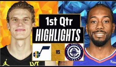 LA Clippers vs Utah Jazz Full Highlights 1st Qtr | Feb 13 | 2025 NBA Highlights