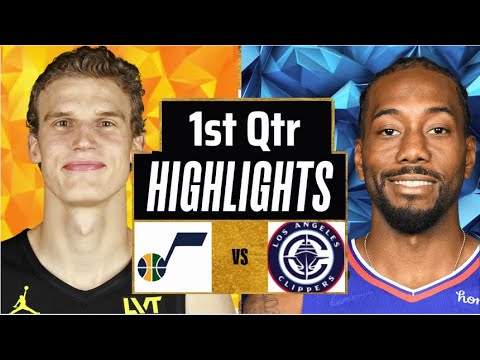 LA Clippers vs Utah Jazz Full Highlights 1st Qtr | Feb 13 | 2025 NBA Highlights