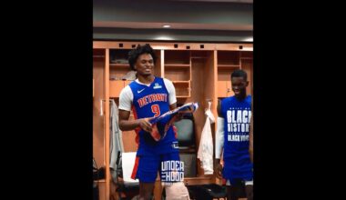 Of Course Beas Got the Belt Back Last Night #detroitpistons #pistons #malikbeasley #nba