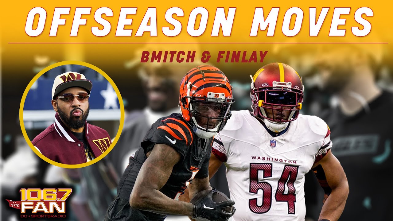 Santana Moss Thinks Commanders Should Prioritize The Trenches I BMitch & Finlay