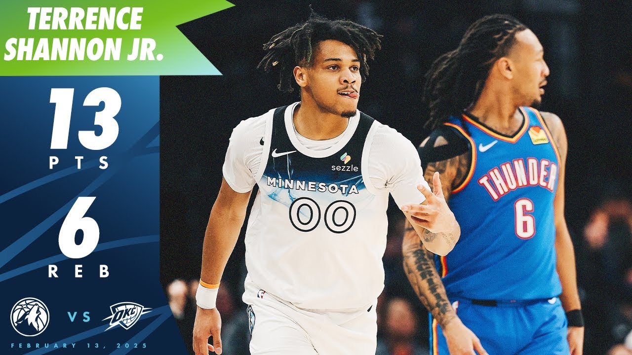 Terrence Shannon Jr. Scores 13 Points Against Thunder | 02.13.25