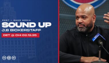 Post-Game Press Conference: JB Bickerstaff | Pistons @ Bulls | 02.12.25