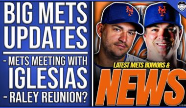 BIG Mets Updates: Jose Iglesias MEETING With Mets Soon, Brooks Raley REUNION? (New York Mets News)
