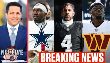 FULL NFL LIVE | ESPN update: Deebo Samuel to Cowboys? - Higgins to Commanders? - Rodgers to Raiders?