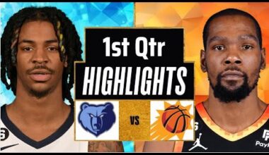 Phoenix Suns vs Memphis Grizzlies Full Highlights 1st Qtr | Feb 11 | 2025 NBA Highlights