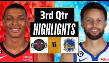 Golden State Warriors vs Houston Rockets Full Highlights 3rd Qtr | Feb 13 | 2025 NBA Highlights