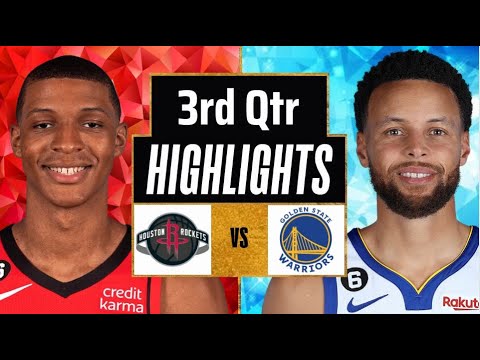 Golden State Warriors vs Houston Rockets Full Highlights 3rd Qtr | Feb 13 | 2025 NBA Highlights