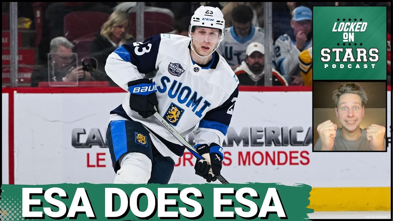 Why the 4 Nations Faceoff is a MASSIVE Success for the NHL | Esa Lindell the work horse of Finland!
