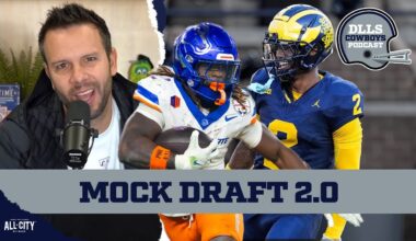 If not Ashton Jeanty at 12, then who? Defense! Jeff Cavanaugh Dallas Cowboys mock draft
