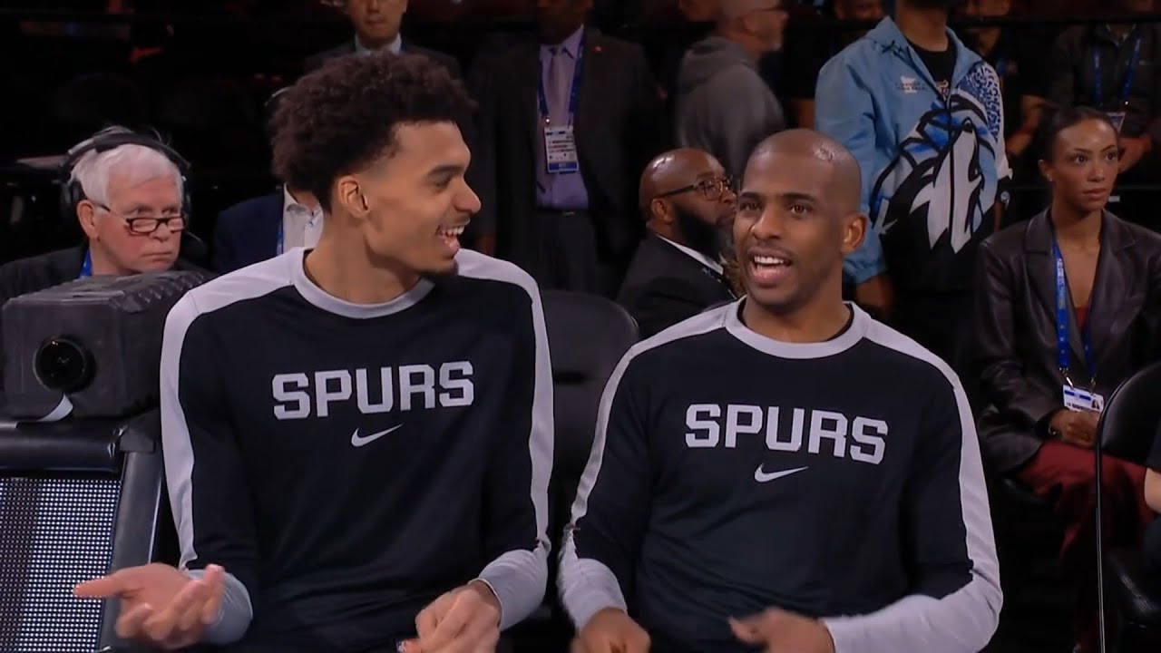 Wemby and CP3 get booed and disqualified after cheating in Skills Challenge 😭