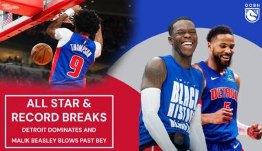 All Star & Record Breaks: Detroit Dominates and Malik Beasley Blows by Bey