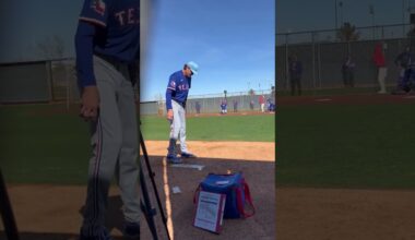 Jacob DeGrom Throws Bullpen Session with Texas Rangers! (2025 MLB Spring Training)