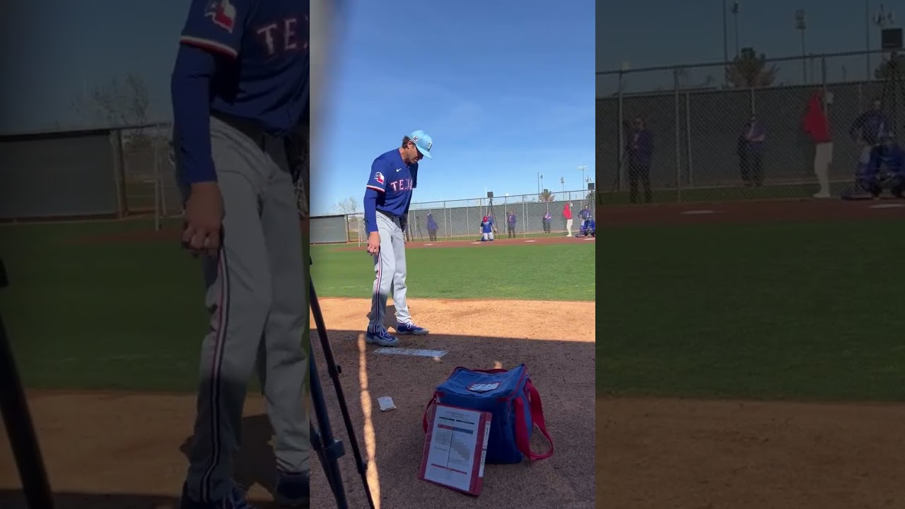 Jacob DeGrom Throws Bullpen Session with Texas Rangers! (2025 MLB Spring Training)