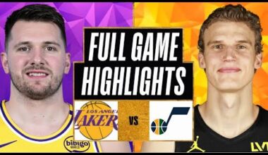 Los Angeles Lakers vs. Utah Jazz Full Game Highlights | Feb 10 | 2025 NBA Highlights
