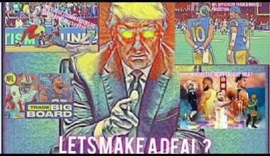 Jayden Daniels To Superbowl Next Season?| Top 5 NFL Trades & Moves In Offseason | Trump Sign Tariffs