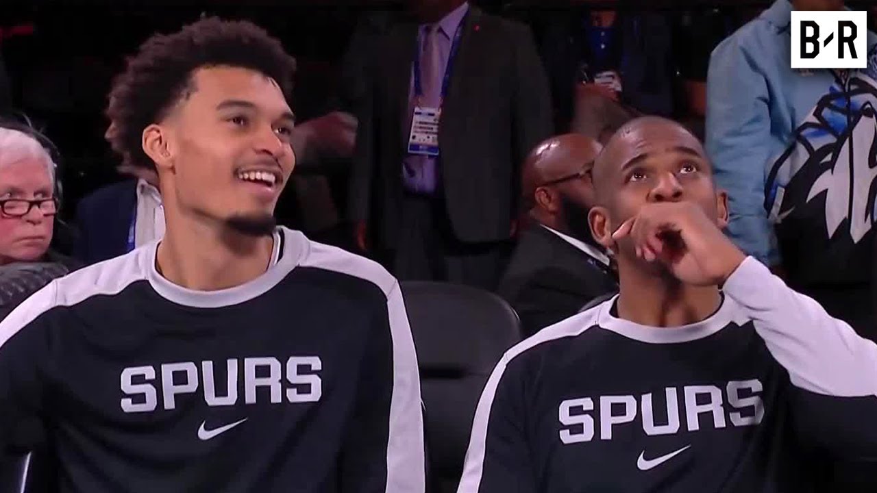 Victor Wembanyama & Chris Paul Get Disqualified From the Skills Challenge | 2025 NBA All-Star