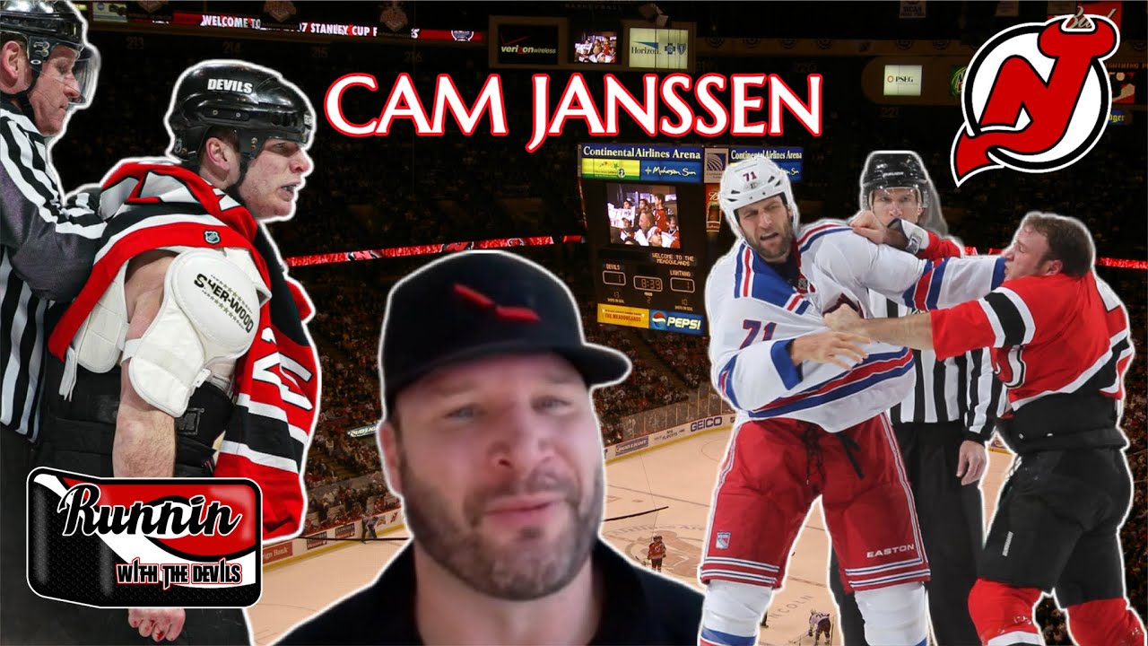 Cam Janssen NJ Devils Interview | Martin Brodeur, Larry Robinson, Trouble with Lou Lamoriello & More