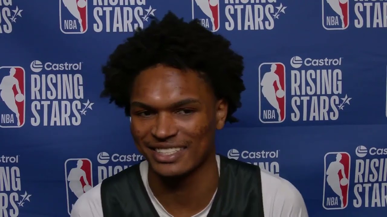 Detroit Pistons Ausar Thompson Excited for Rising Star at NBA All-Star Weekend