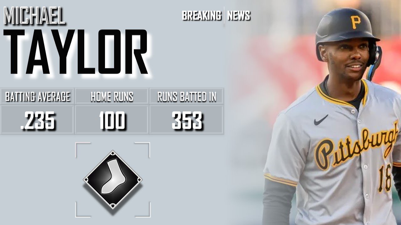 𝐁𝐑𝐄𝐀𝐊𝐈𝐍𝐆 𝐍𝐄𝐖𝐒: Chicago White Sox Sign Veteran Michael Taylor To 1-Year Deal | 2024 MLB Offseason
